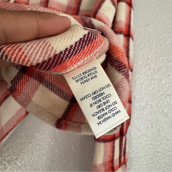 Buckle BKE Size Small Oversized Boyfriend Flannel Shirt Shaket - Picture 6 of 7